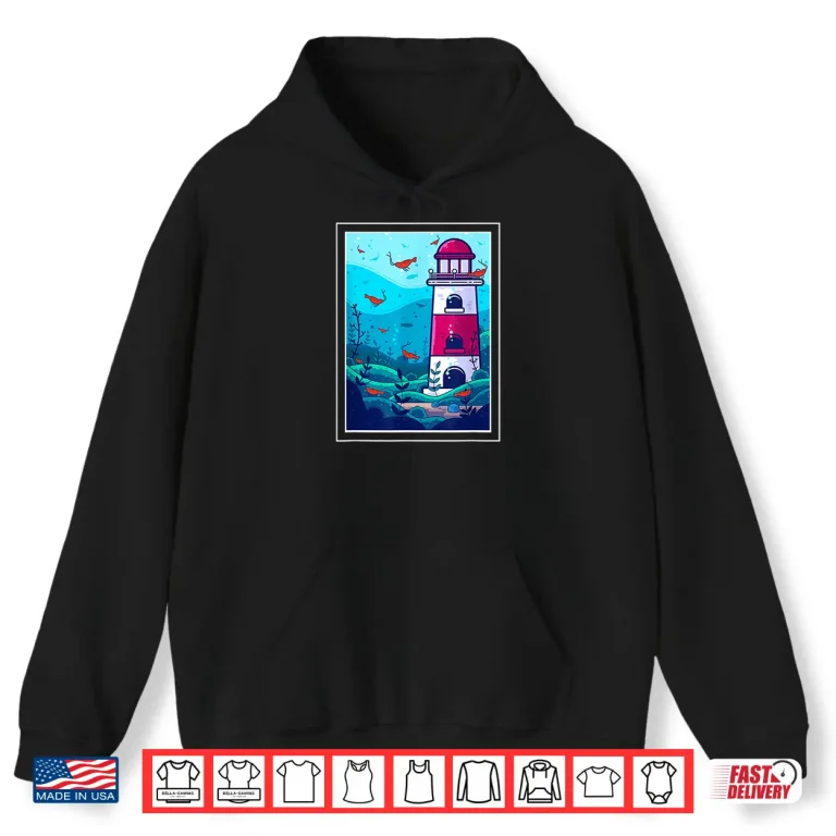 Hoodie Red Cherry Shrimp Neocaridina Breeder Aquarium Fish Shirt
