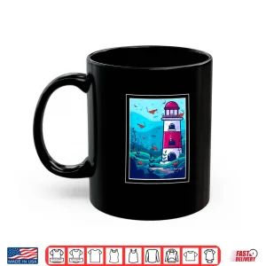 Mug Red Cherry Shrimp Neocaridina Breeder Aquarium Fish Shirt