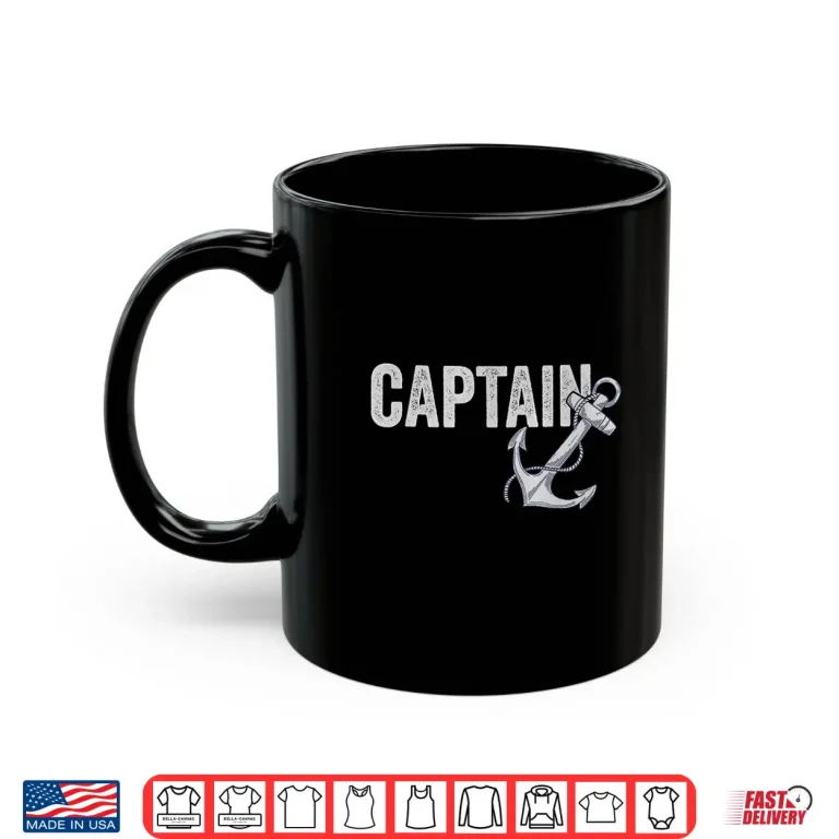 Trust Me I Am The Captain On Back Captain On Front Shirt 3 Mug Trust Me I am the Captain on back Captain on front Shirt