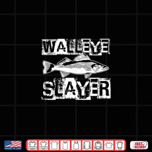 Design Walleye Shirt Freshwater Fishing Tee Shirt Gift Shirt
