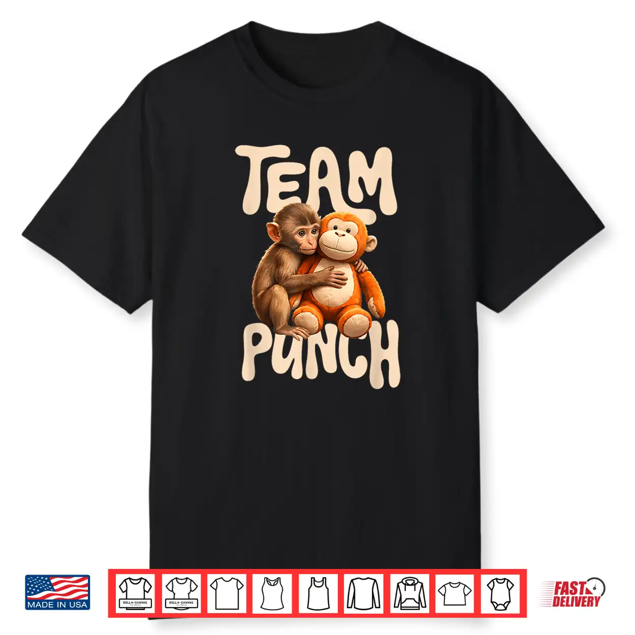 Baby Monkey Punch Team Punch Shirt Baby Monkey Punch Team Punch Shirt
