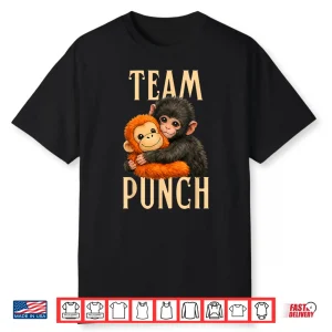 Baby Punch Monkey Shirt Punch Hug Big Love Shirt