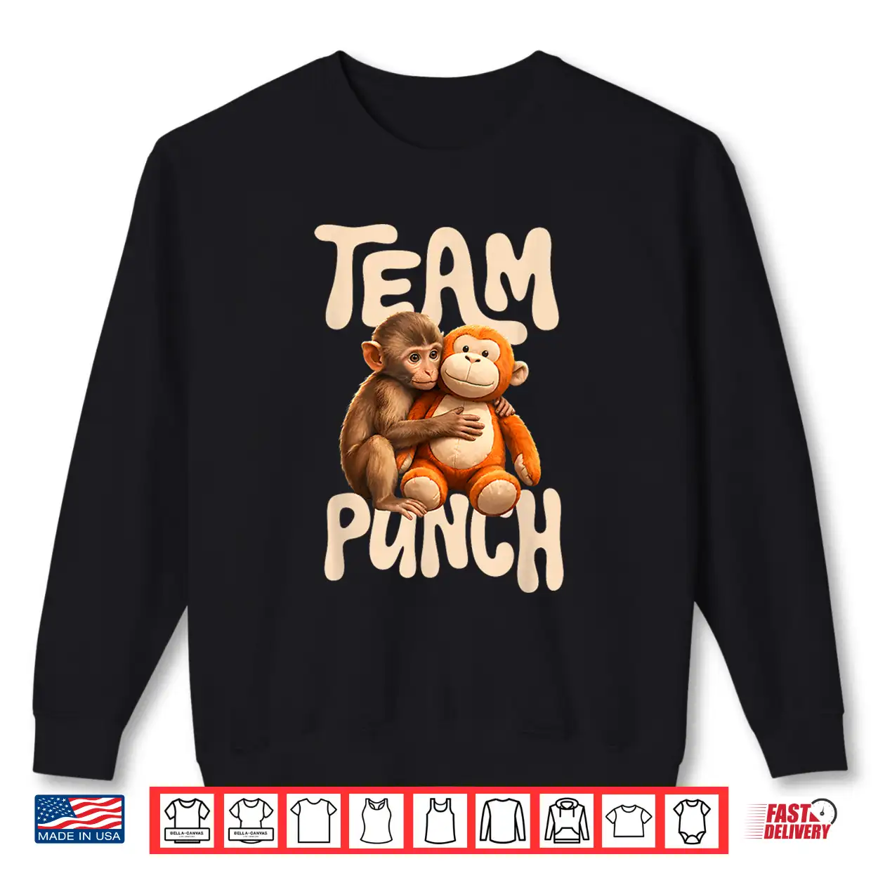 Baby Monkey Punch Team Punch Shirt Baby Monkey Punch Team Punch Shirt