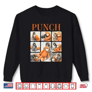 Sweatshirt Cute Monkey Punch Shirt