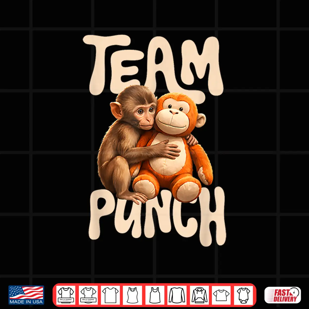 Baby Monkey Punch Team Punch Shirt Baby Monkey Punch Team Punch Shirt