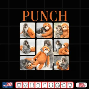 Design Cute Monkey Punch Shirt