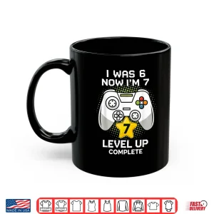 Mug I was 6 Now Im 7 Funny 67 7th Birthday Boy Gaming Meme Shirt