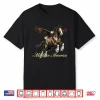 Made In America Western Horse Eagle Design Shirt