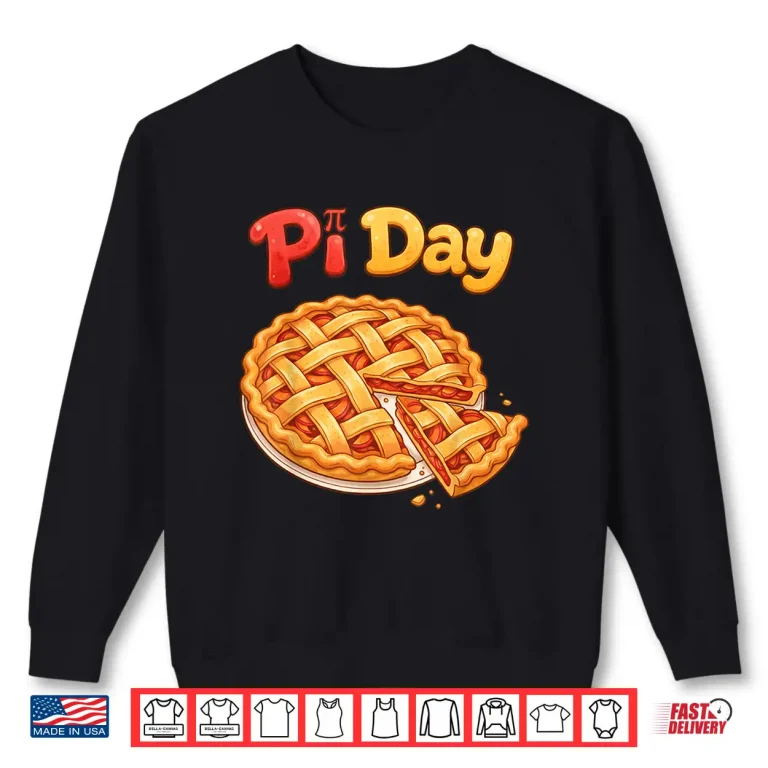 Sweatshirt Life is a Piece of Pi Funny Pi Day 3.14 Teacher Kids Pie Day Shirt