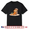 Monkey Punch Baby Monkey Holding Plush Toy Shirt