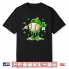 St Patricks Day Shirts Boys Men Kids Shamrock Baseball Irish Shirt