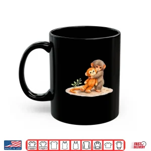 Monkey Punch Baby Monkey Holding Plush Toy Shirt 3 Mug Monkey Punch Baby Monkey Holding Plush Toy Shirt