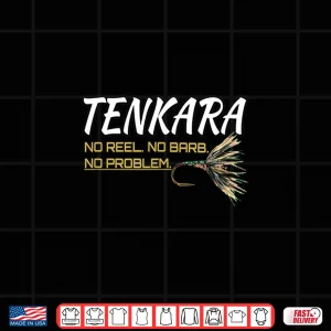 Design Black Fly Tenkara Fly Fishing Shirts Hoodies Shirt