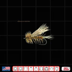 Design Dry Flies Stimulator Fly Fishing Shirts Decor by Black Fly Shirt