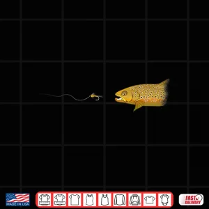 Fly Fishing Brown Trout Dry Fly Tying Fisherman Shirt 4 Design Fly Fishing Brown Trout Dry Fly Tying Fisherman Shirt