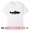 Fly Fishing Trout Fisherman Vintage Mountains Nature Shirt