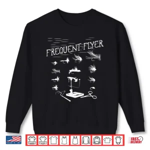 Sweatshirt Fly Fishing Tying Funny Fisherman Christmas Fathers Day Gift Shirt