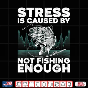 Design Funny Fishing Design For Men Women Bass Fly Fishing Lovers Shirt