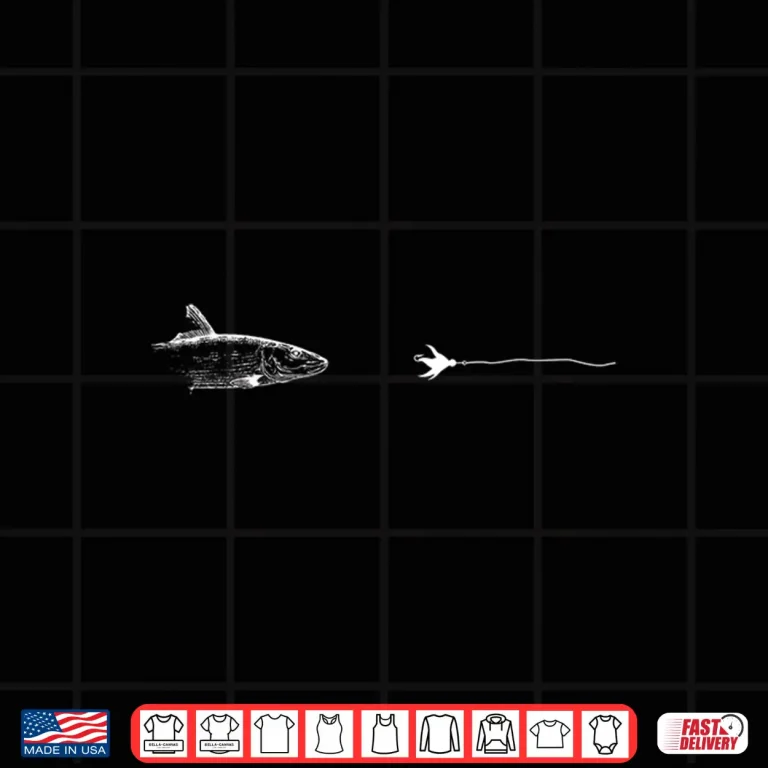 Design Graphic Fly Fishing Hook Line Fish Bonefish Shirt