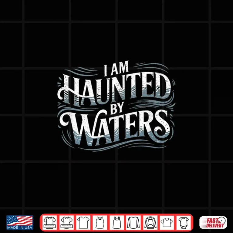Design Haunted by Waters Fly Fishing Shirt