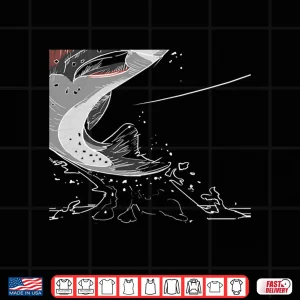 Design Fishing T Shirt Fish Jumping Fly Fishing