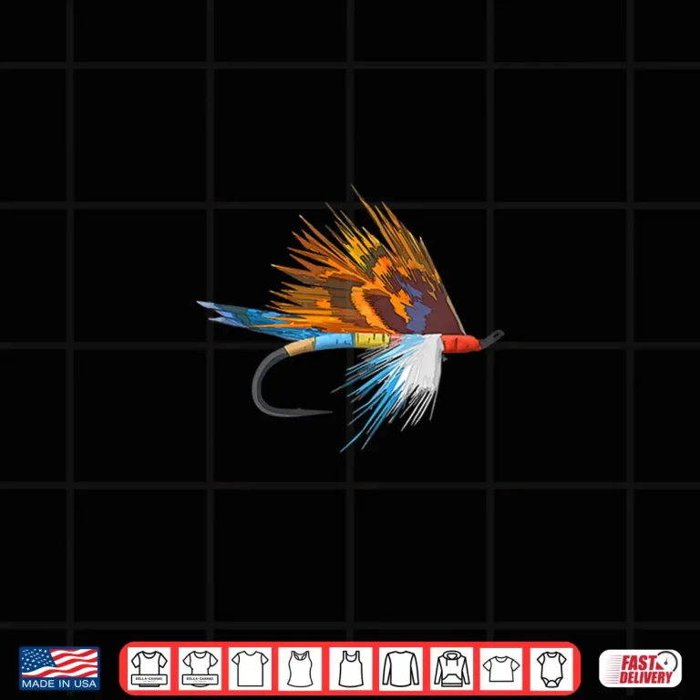 Design Fly Fishing Trout Fly Tie Art Fisherman Fly Fish Hook Art Shirt