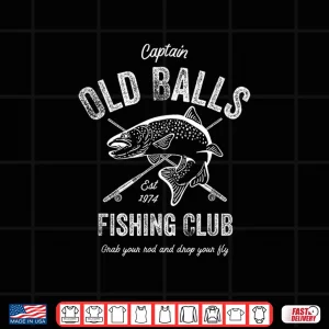 Design Funny Fly Fishing Birthday for Mens 50th Birthday Shirt