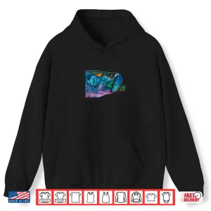 Hoodie Tarpon Kaleidoscope Saltwater Fly Fishing Shirt