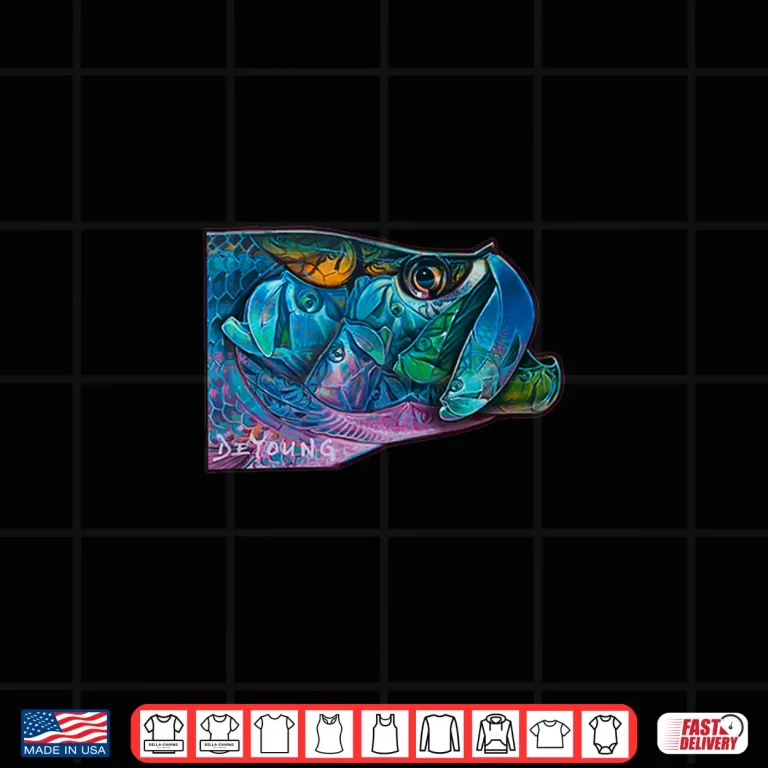 Design Tarpon Kaleidoscope Saltwater Fly Fishing Shirt