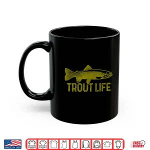 Mug Trout Fishing Fly Fishing Fish Trout Fisherman Gift Shirt