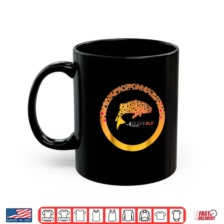Mug Trout Skin Shirt Fly Fishing Gear Wear with Waders or Vest