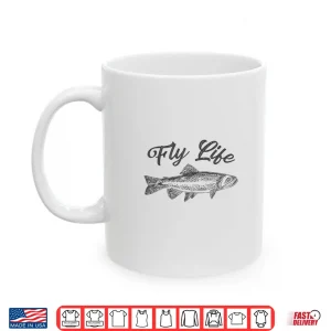 Mug Fly Life Mens Fly Fishing Shirt Mens Trout Fishing Shirt