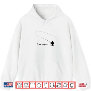 Hoodie Retro Fly Fishing Shirt