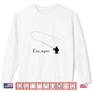 Sweatshirt Retro Fly Fishing Shirt