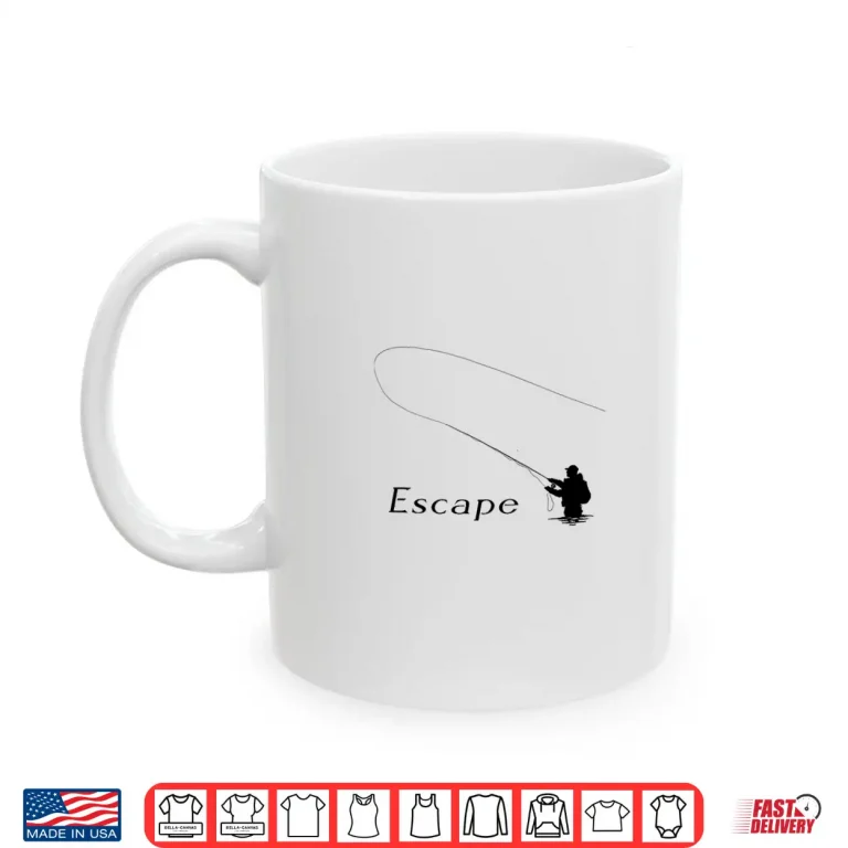 Mug Retro Fly Fishing Shirt