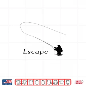 Design Retro Fly Fishing Shirt