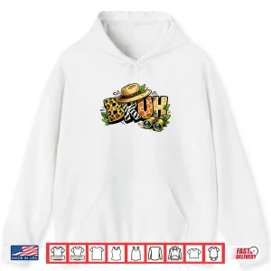 Hoodie Bruh Safari Zookeeper Funny Animal Print Wildlife Boys Kids Shirt
