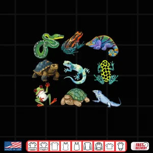 Design Reptile Lizards Snakes Shirt Shirt