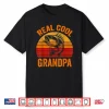 Fly Fishing Real Cool Grandpa Grandson Men Fisherman Gift Shirt