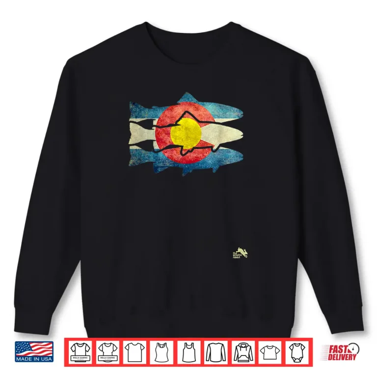 Sweatshirt Fly Fishing Trout Shirt