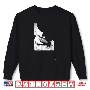 Sweatshirt Idaho Fly Fishing Shirt State Shirt
