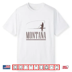 Montana Fly Fishing Graphic Shirt