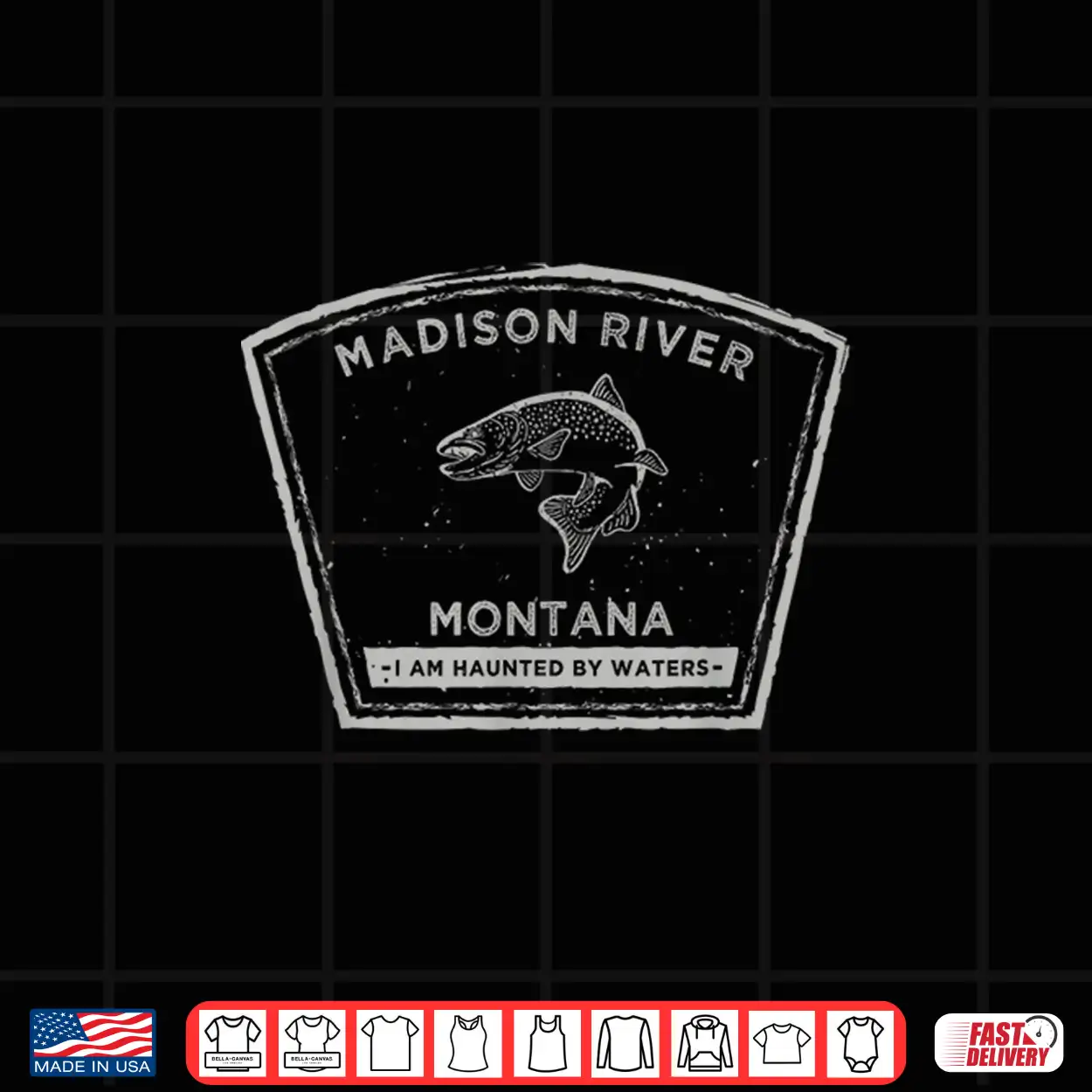Madison River Montana Fly Fishing Shirt Madison River Montana Fly Fishing Shirt