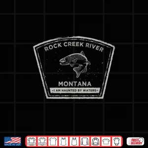 Design Rock Creek River Montana Fly Fishing Shirt