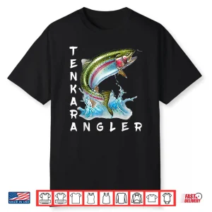 Tenkara Angler Fly Fishing Trout Kebari Fisherman Shirt