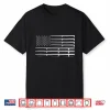 Fly Rod Fishing American Flag Shirt   Fishersman Shirt