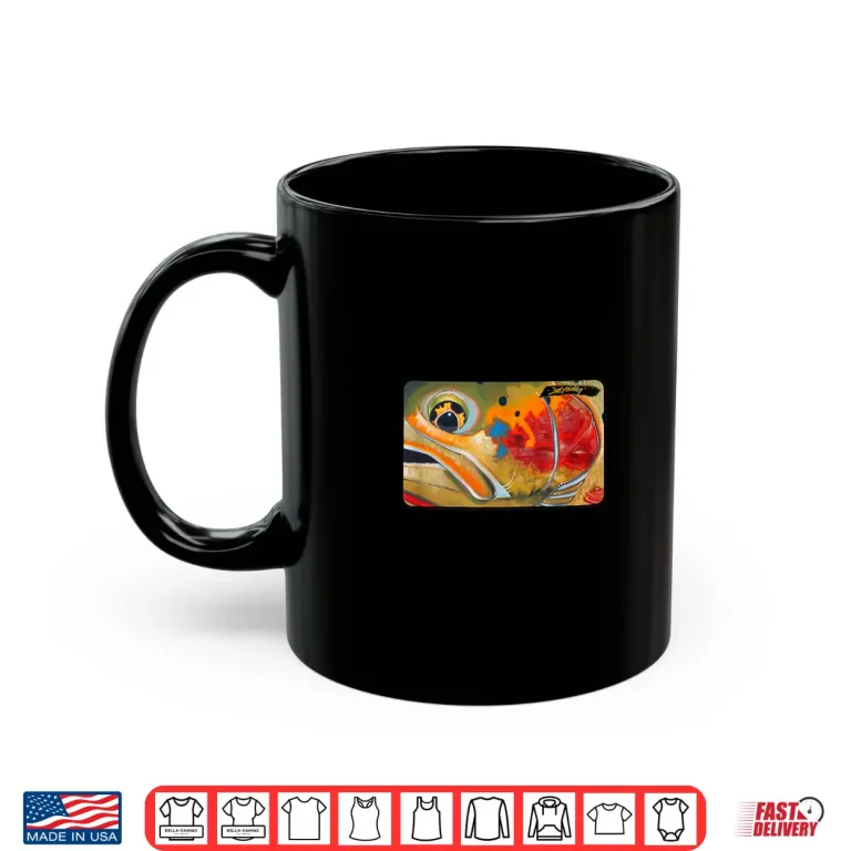 Mug Cutthroat Yellowstone Fly Fishing Shirt Derek DeYoung