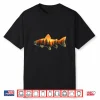 Fishing Trout Angler Fisherman Nature Forest Fly Fishing Shirt