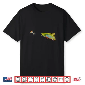 Fly Fishing Brook Trout Graphic For Fisherman Shirt