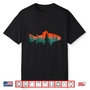 Fly Fishing Fisherman Nature Shirt
